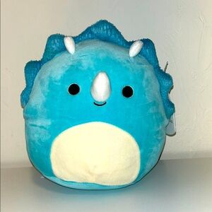 Squish Mallows Malik Triceratops Plush Toy